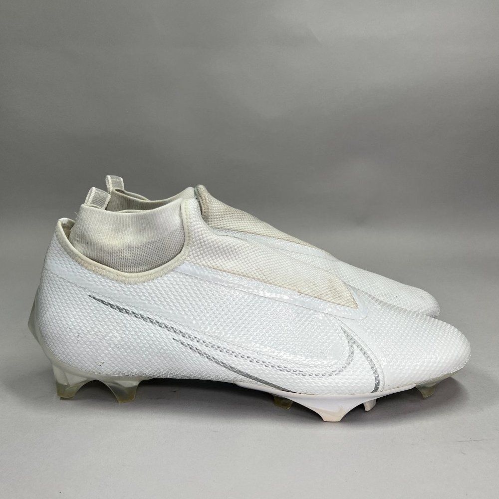 Nike Vapor Edge Pro 360 Football Cleats Men's Size 13 White Athletic Speed Shoes